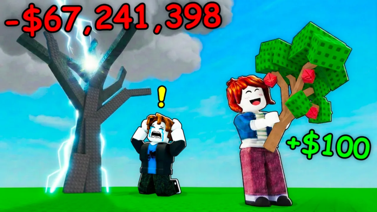 Greedy Growers lightning harvest moment